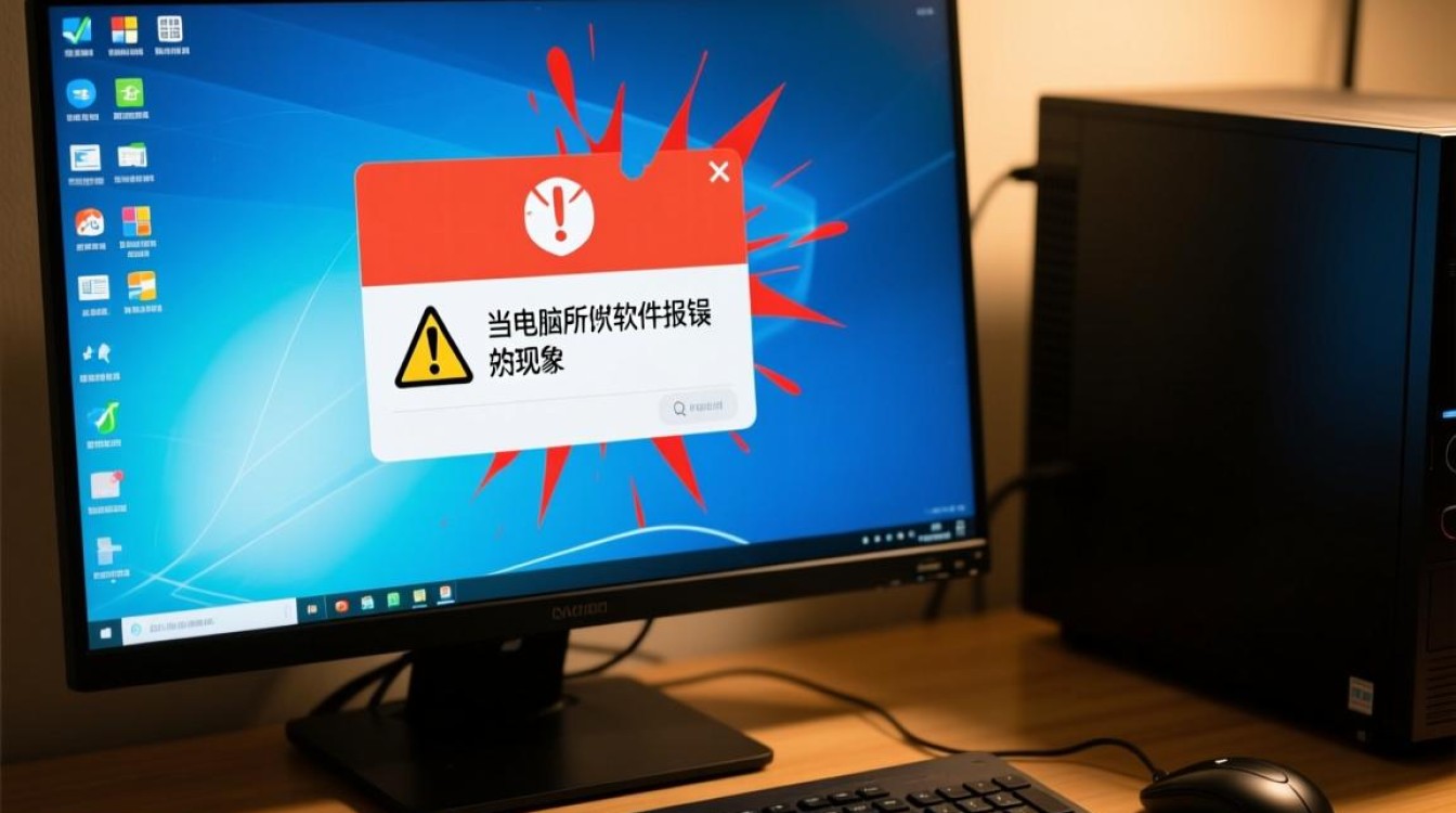 电脑所有软件都报错，究竟是哪里出了问题该如何解决？