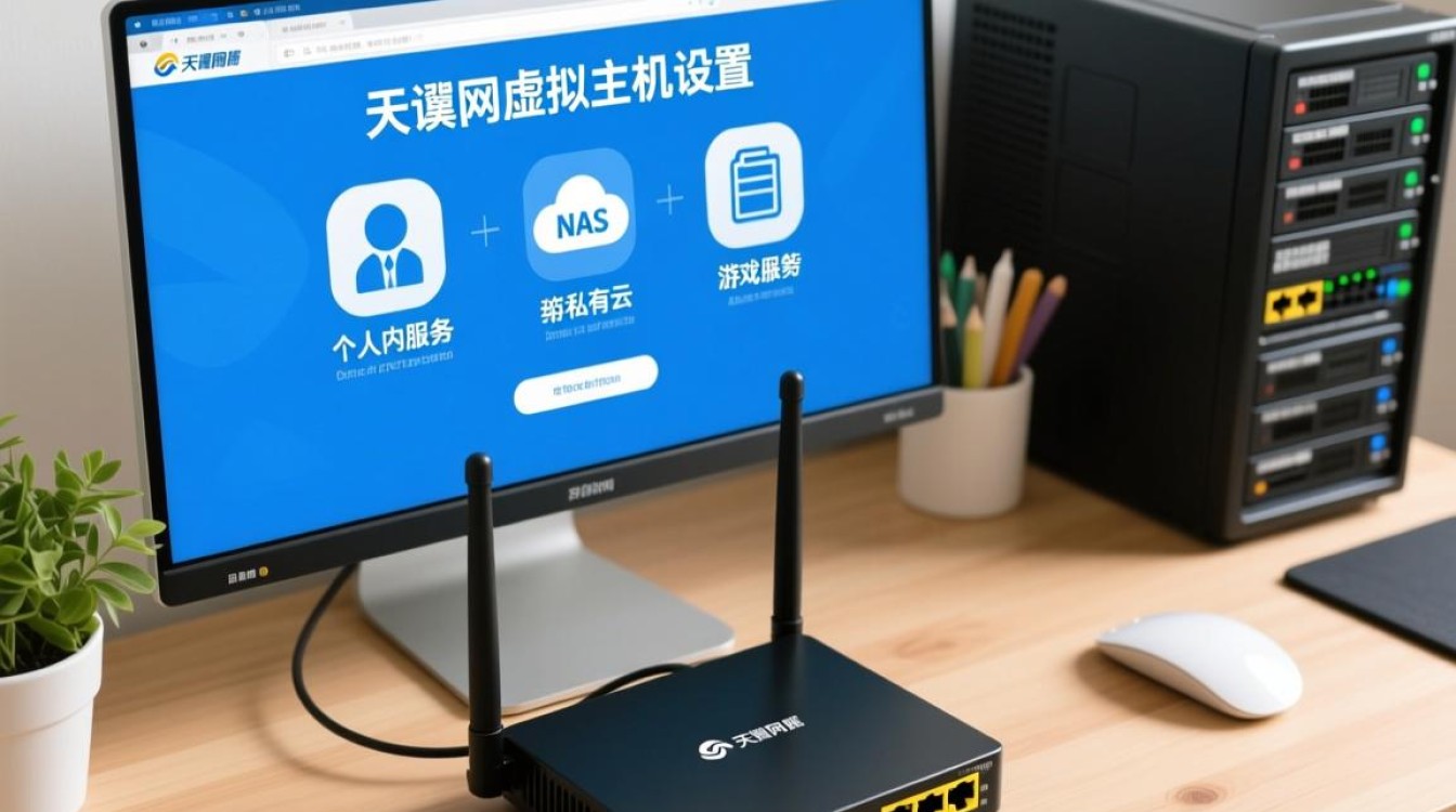 天翼网关虚拟主机怎么设置才能实现外网访问？
