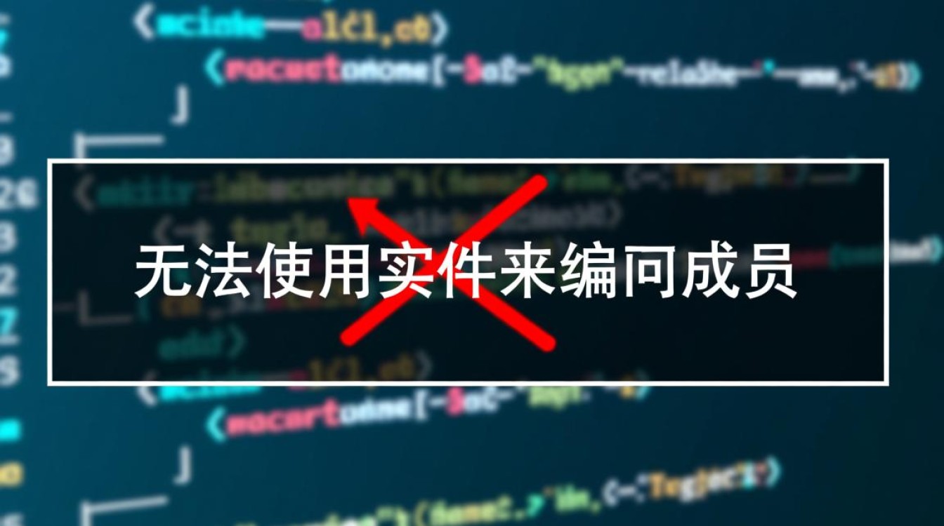 为什么不能用实例访问静态成员？