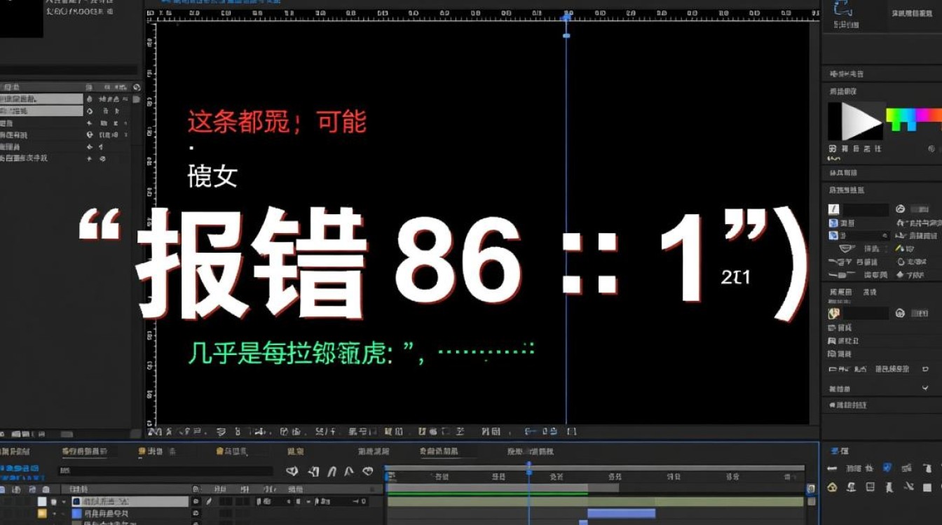 ae报错86 1是什么原因，又该如何彻底解决？