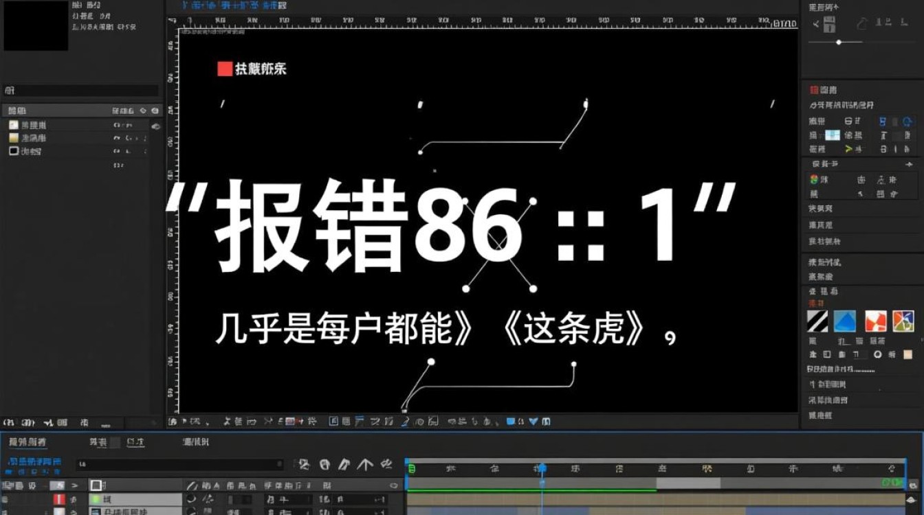 ae报错86 1是什么原因，又该如何彻底解决？
