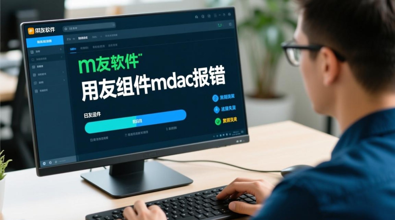 用友软件启动时组件mdac报错，最有效的解决方法？