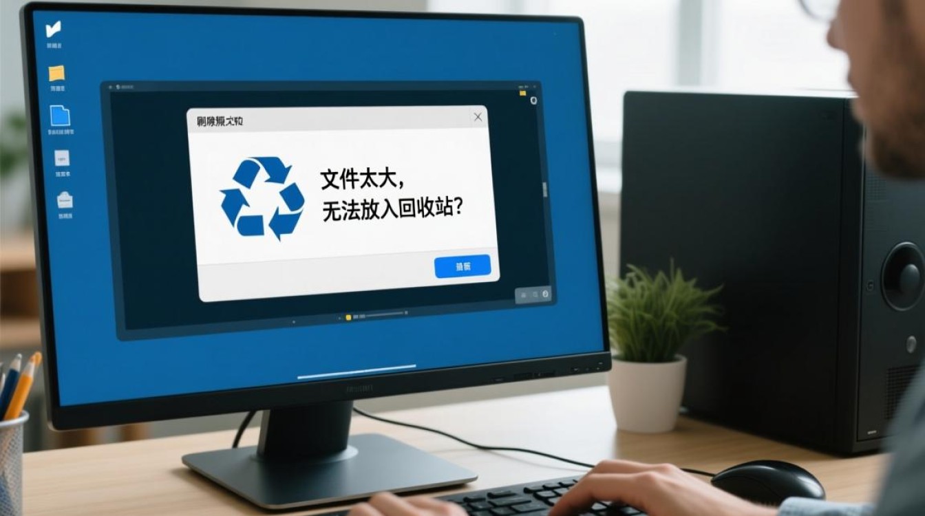 文件太大无法放入回收站，如何才能不经过回收站直接删除文件？