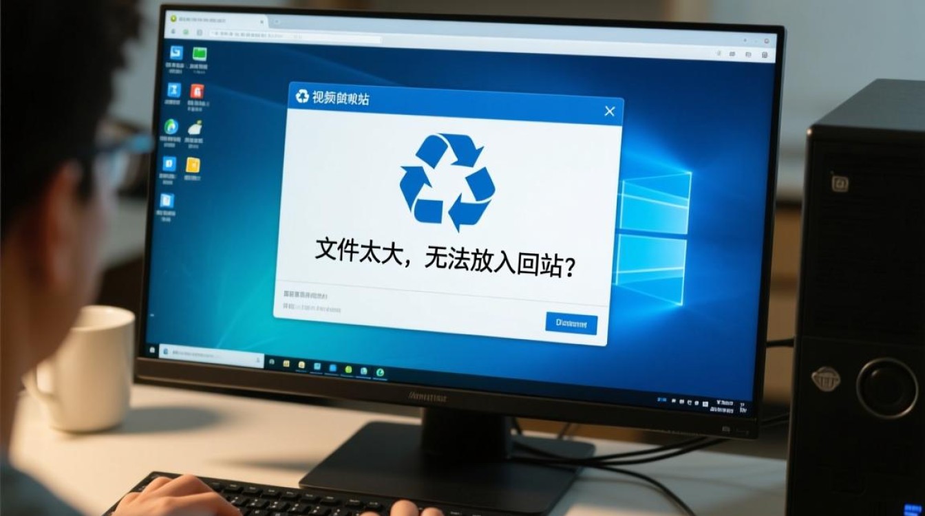 文件太大无法放入回收站，如何才能不经过回收站直接删除文件？