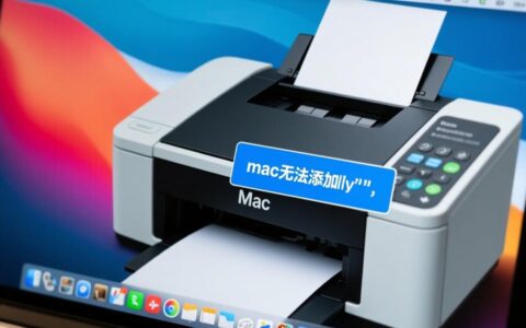 mac无法添加打印机，一直提示找不到设备如何解决？