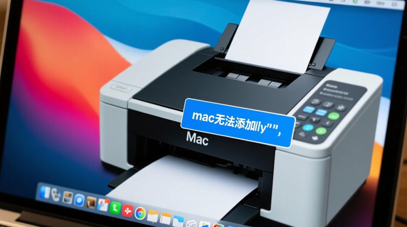 mac无法添加打印机，一直提示找不到设备如何解决？
