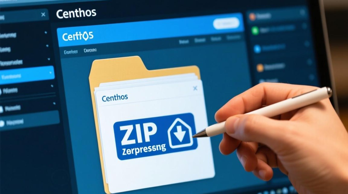 CentOS解压zip文件时提示命令不存在怎么办？