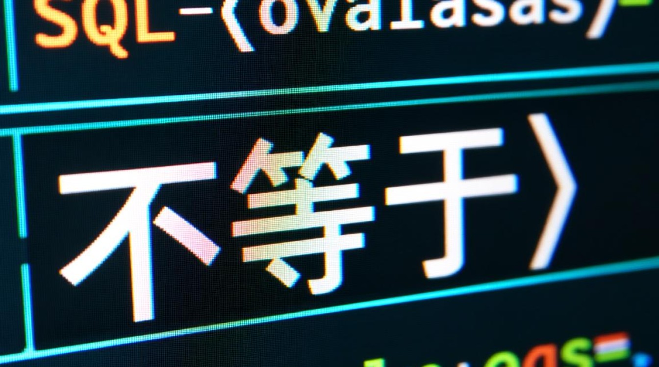 数据库不等于用!=还是？哪个是SQL标准写法？