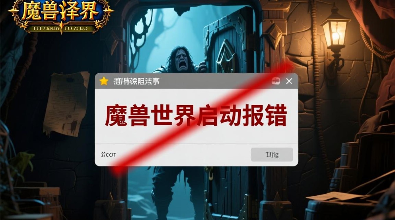 魔兽世界启动报错无法进入游戏，该怎么解决？