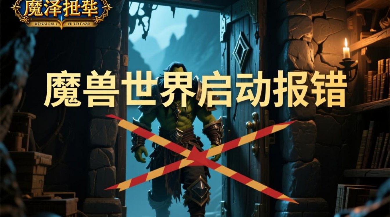 魔兽世界启动报错无法进入游戏，该怎么解决？