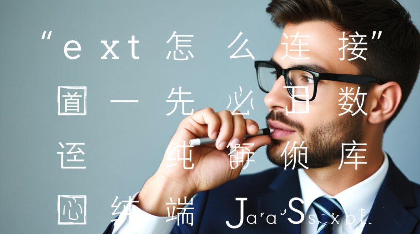 Ext前端框架具体是如何连接到后端数据库的？