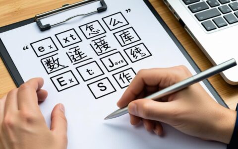 Ext前端框架具体是如何连接到后端数据库的？