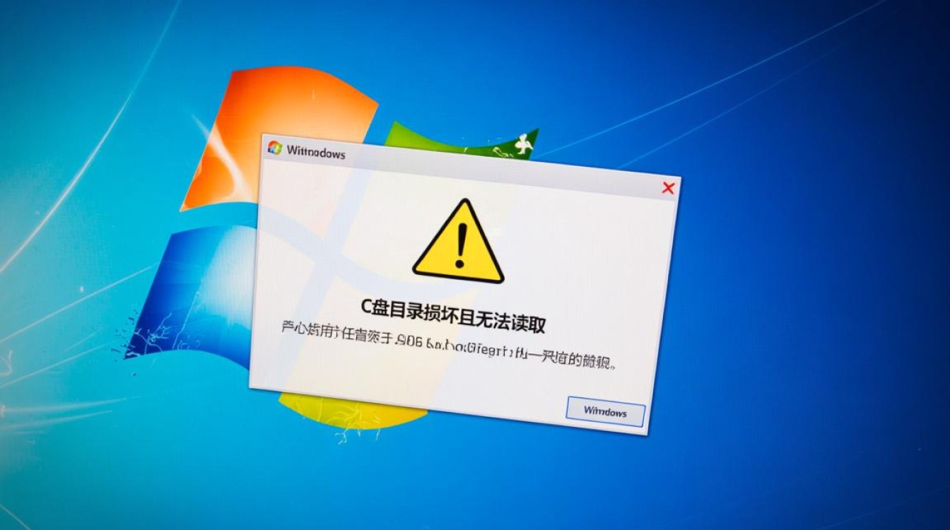 C盘目录损坏且无法读取，应该如何进行修复？