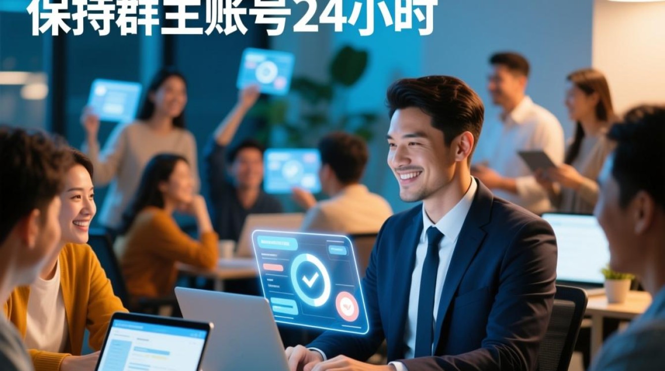 虚拟主机如何实现群主号24小时稳定在线挂机？