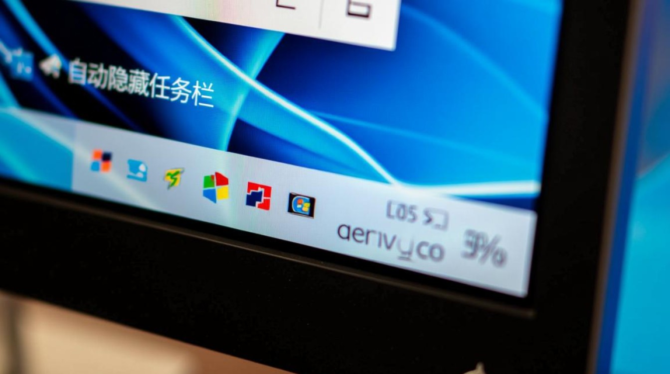 任务栏设置了自动隐藏但还是不隐藏怎么办？