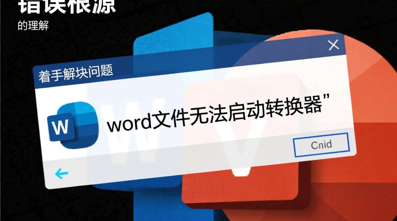Word文件打开提示无法启动转换器，这到底是什么原因？