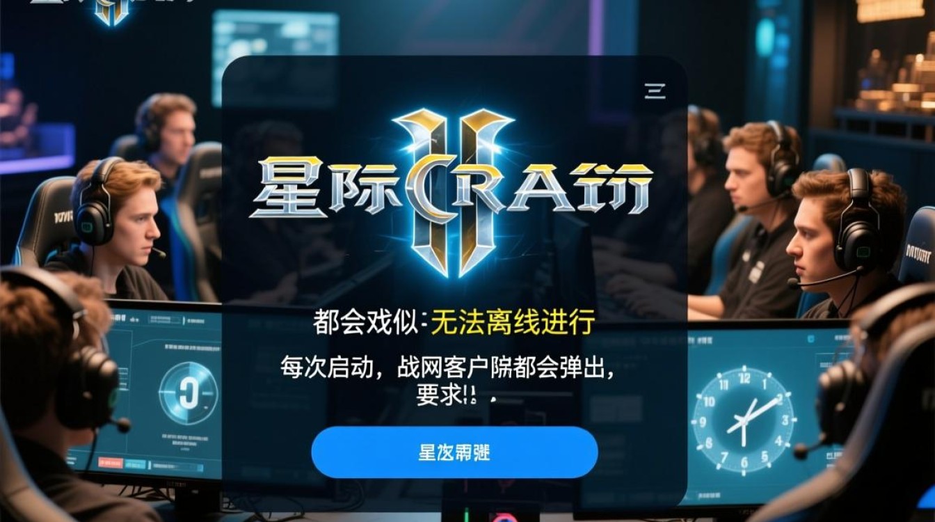 星际争霸2为什么无法离线游戏，必须联网才能玩吗？