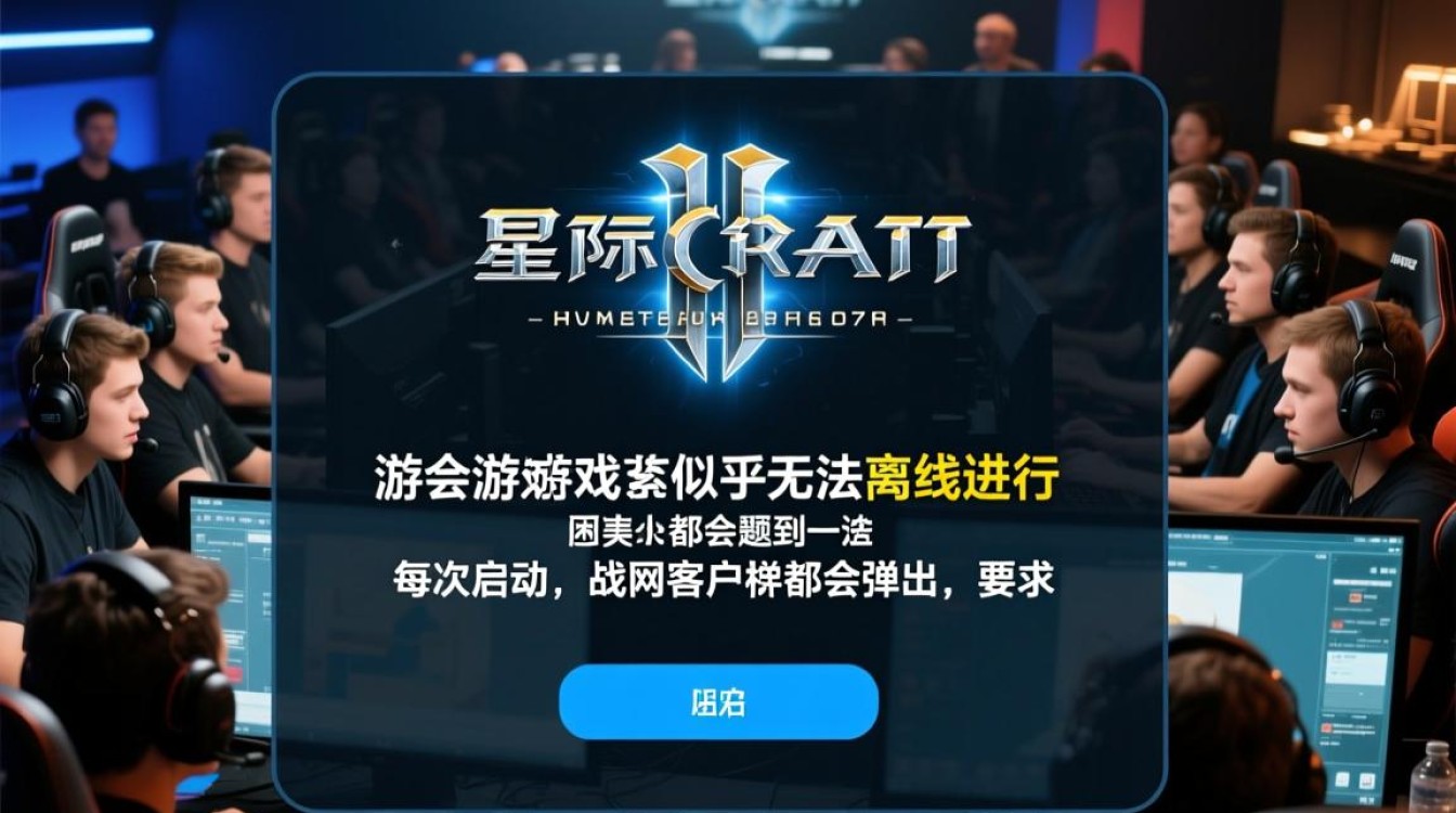 星际争霸2为什么无法离线游戏，必须联网才能玩吗？
