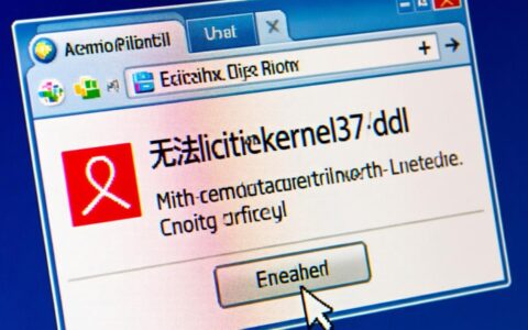 电脑总提示无法定位kernel32.dll，该如何修复？