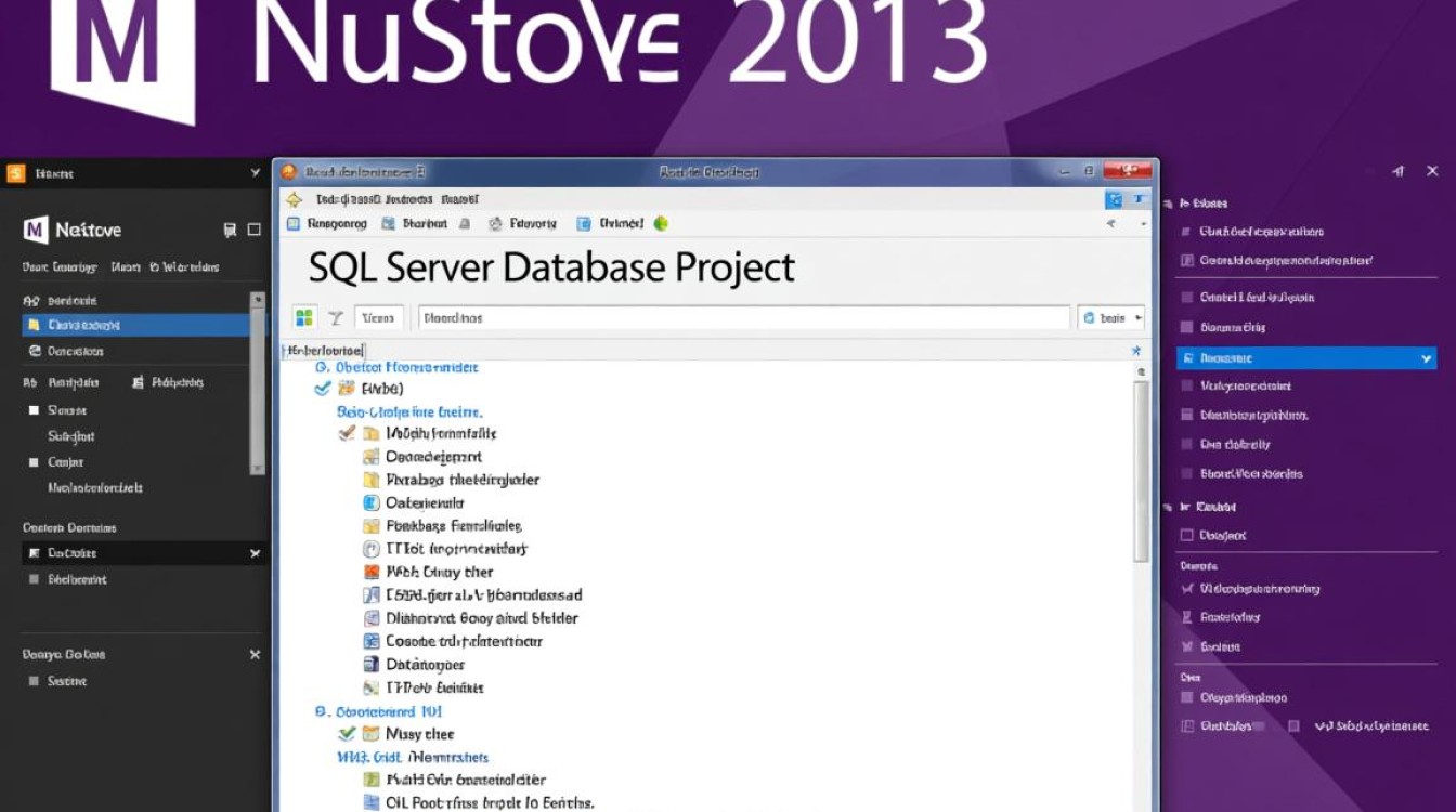 VS2013数据库项目具体该怎么创建和使用？