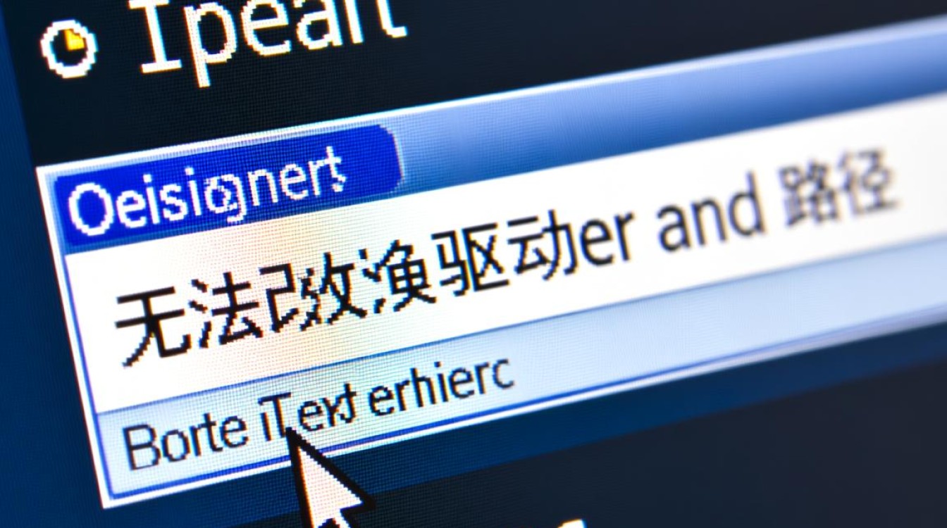 无法更改驱动器和路径的设置选项怎么办？
