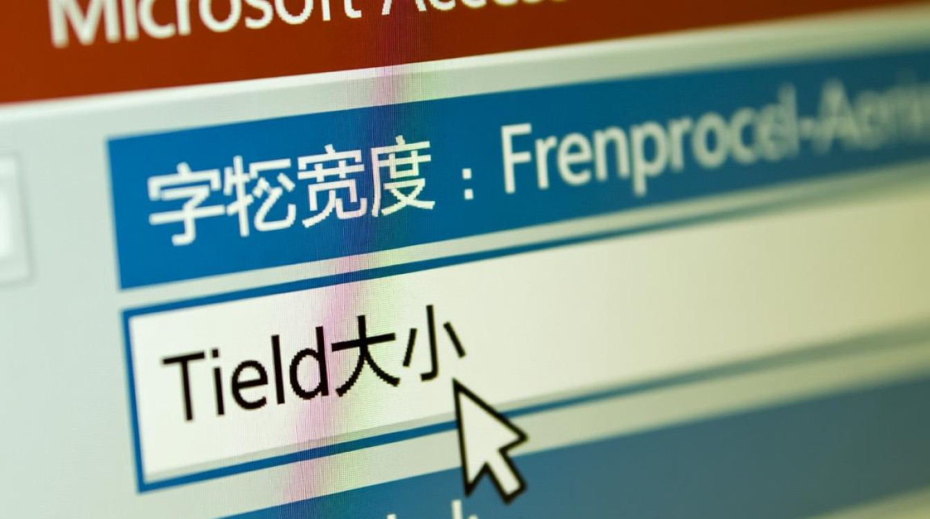 Access字段字符宽度不够用，应该如何正确设置？