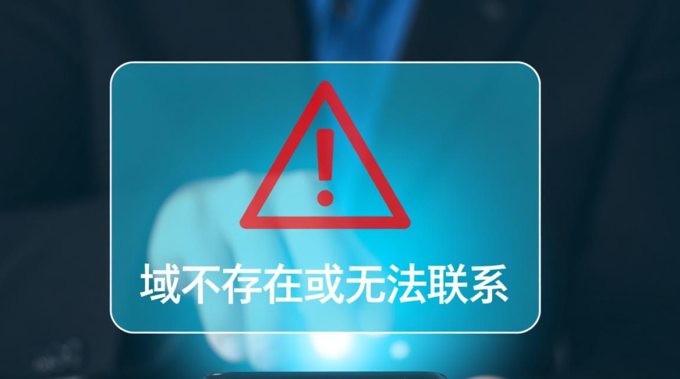 如何解决域不存在或无法联系的问题？