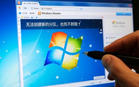 安装win7时无法分区怎么办，总是提示创建失败？