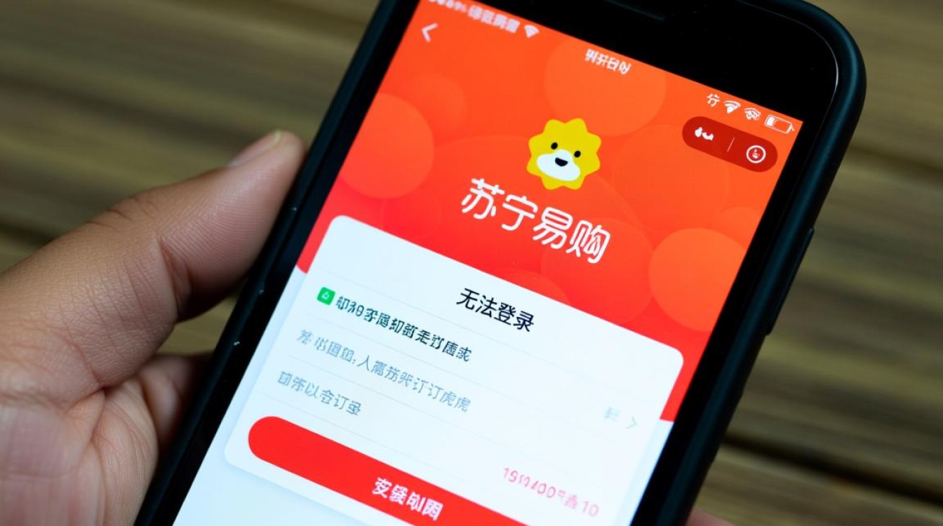苏宁易购为什么突然登录不了？是服务器问题还是账号错了？