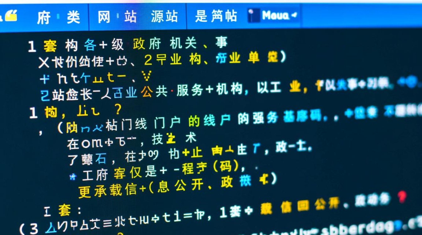 哪里能找到安全合规且支持多终端的开源政府网站源码？