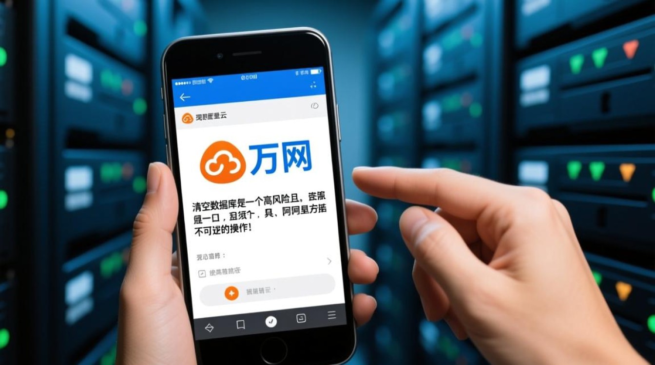 万网虚拟主机数据库如何一键清空所有数据才安全？