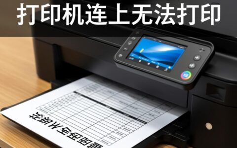 打印机已连接却始终无法打印，究竟是哪里出了问题？