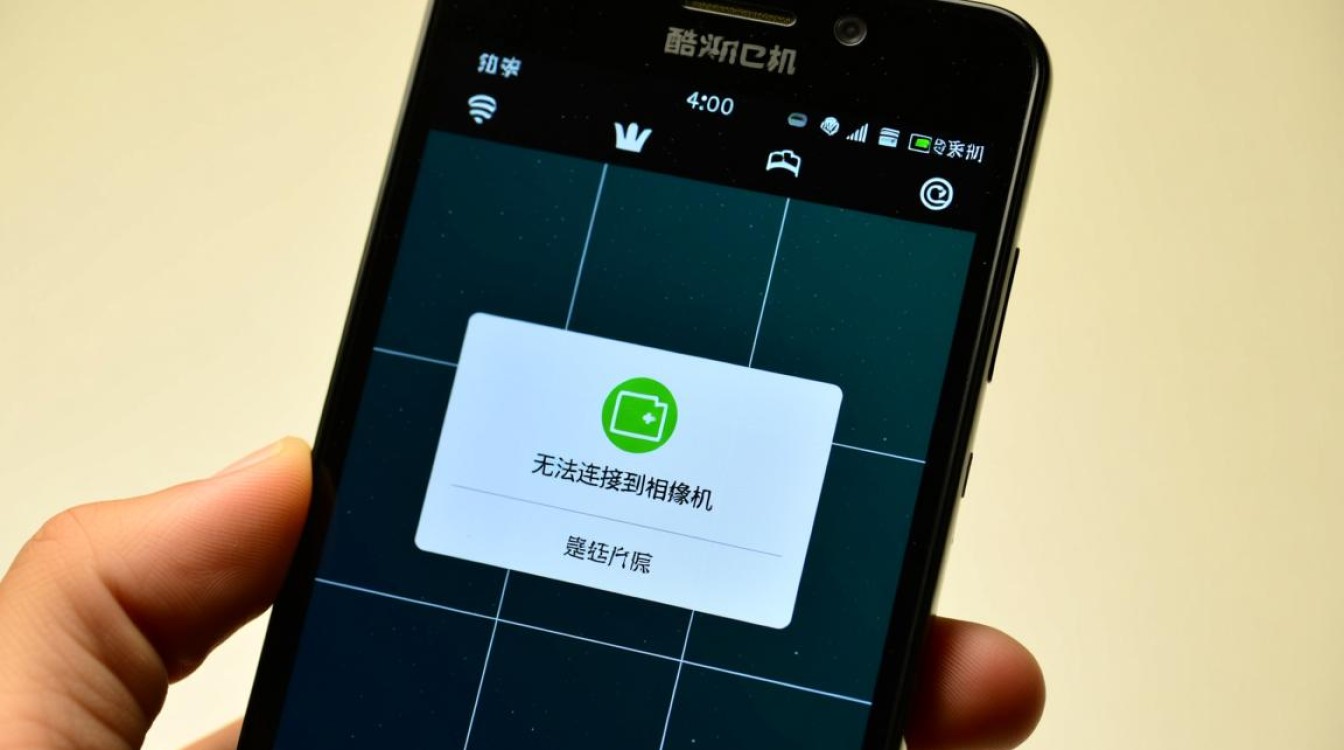 酷派手机无法连接到相机是什么原因，如何修复？
