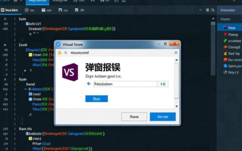 VS开发中如何用代码实现一个弹窗报错功能？