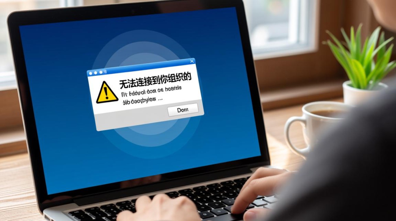 登录时总提示无法连接到你组织的怎么办？