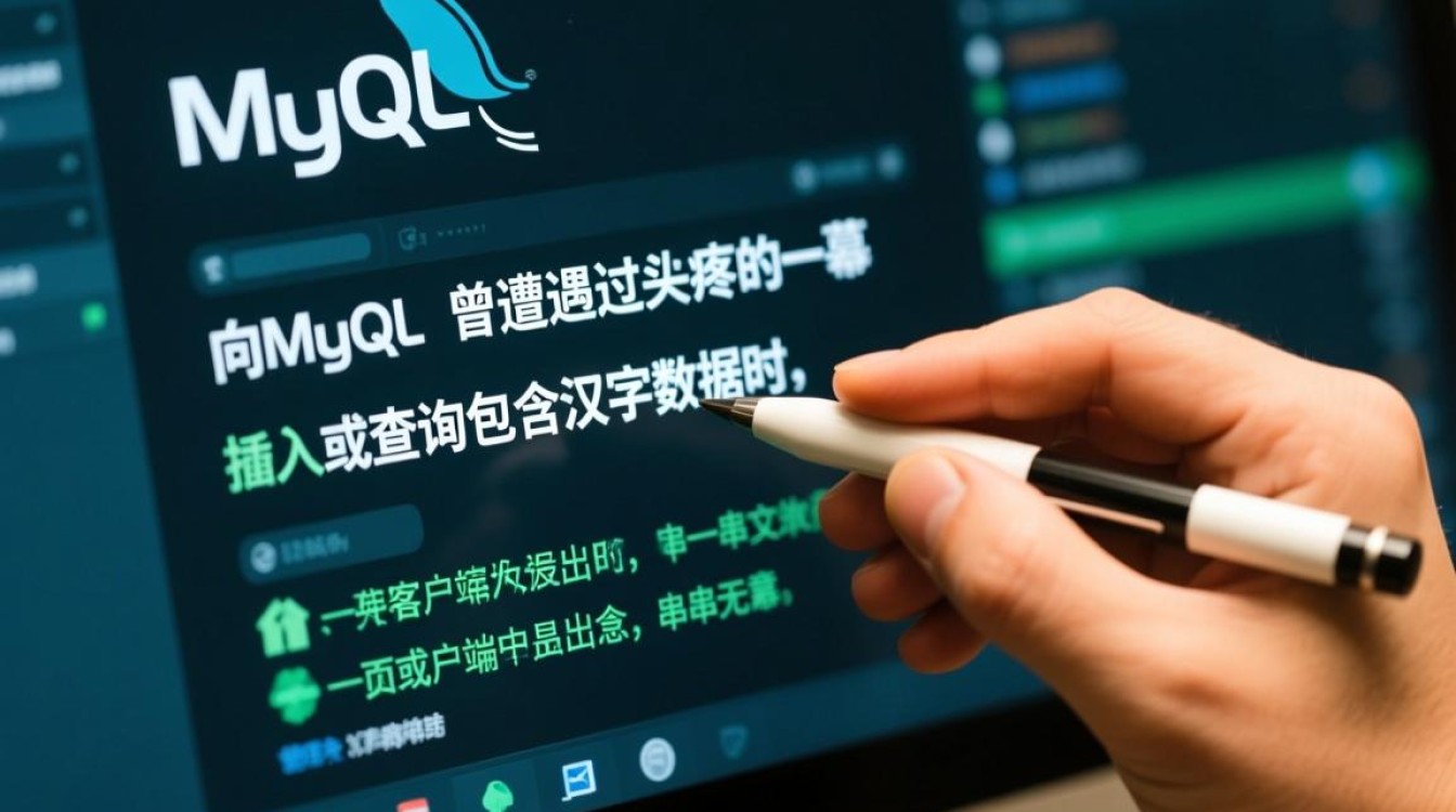 为什么MySQL插入中文会报错并显示乱码问号？
