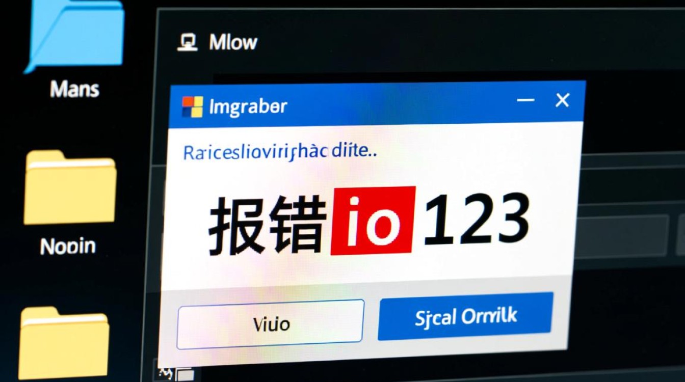报错i o 123是什么意思？原因分析和解决方法
