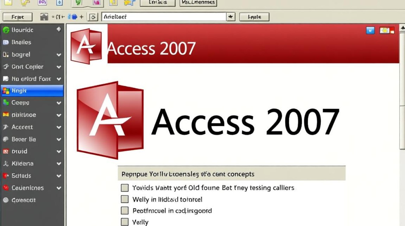 Access 2007数据库从零开始，新手具体该怎么用？