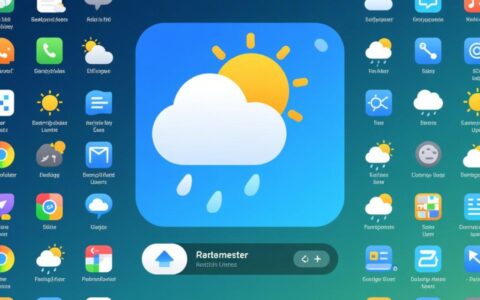 如何为Rainmeter天气皮肤设置天气API服务器?
