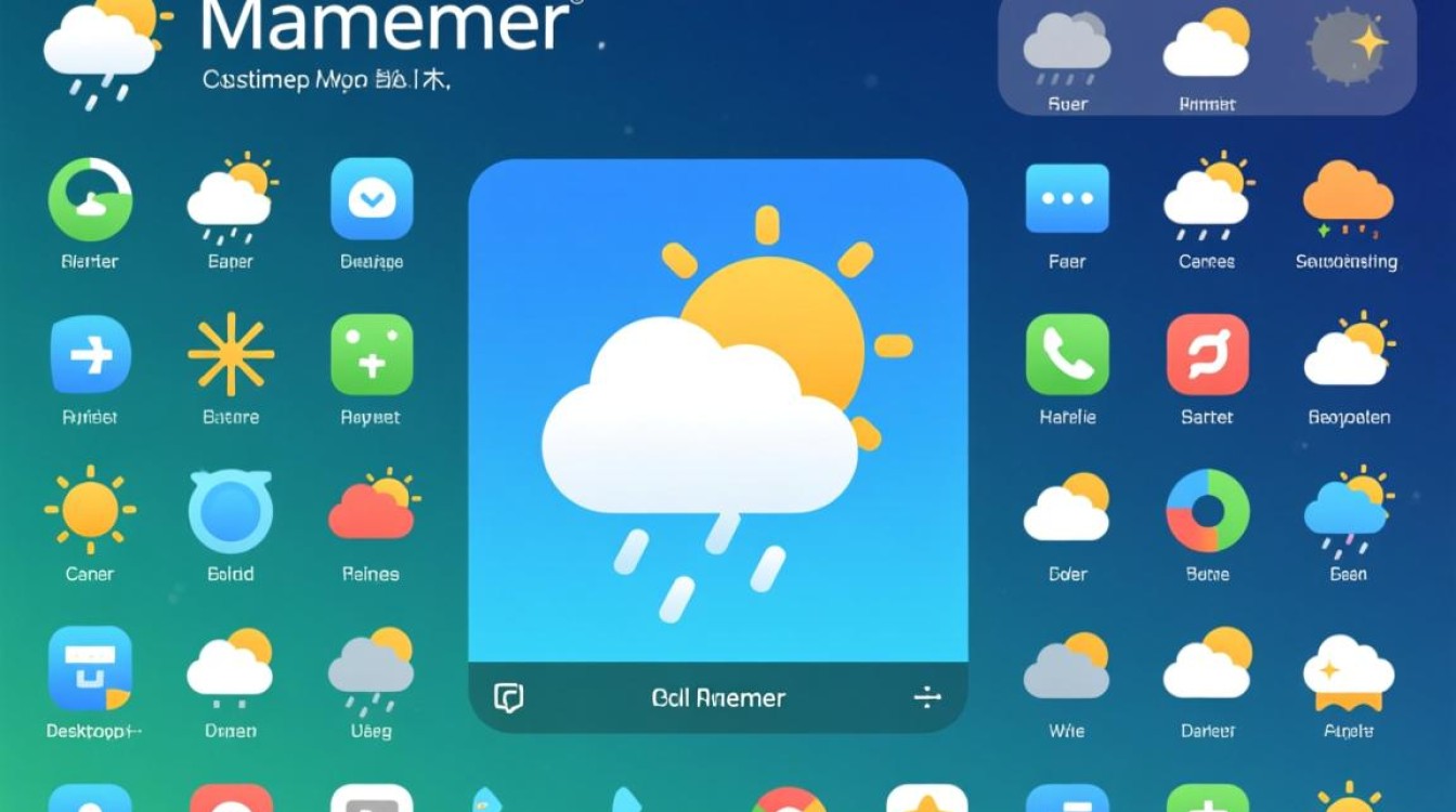 如何为Rainmeter天气皮肤设置天气API服务器？