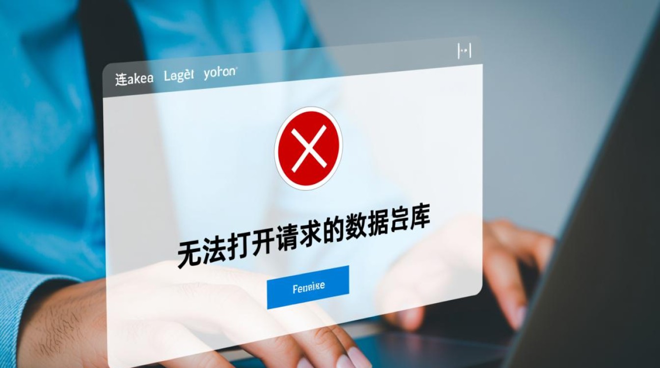 数据库提示无法打开请求的数据库怎么办？