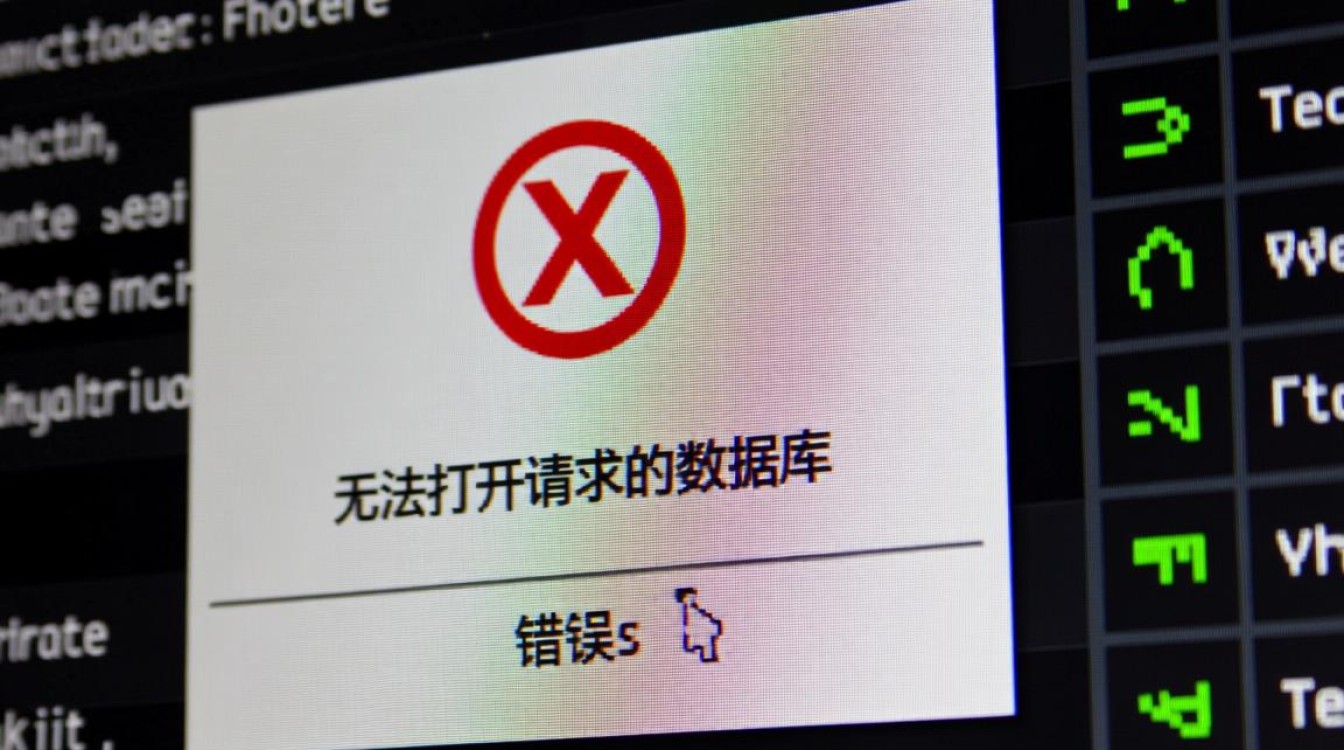 数据库提示无法打开请求的数据库怎么办？