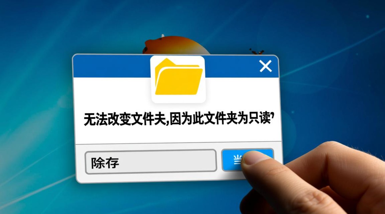 文件夹只读无法更改，如何才能彻底修改权限？