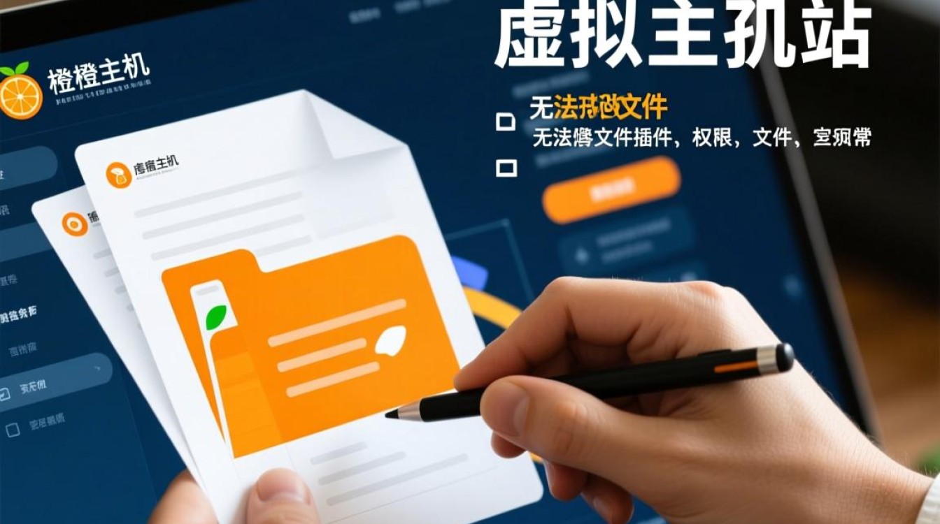 美橙虚拟主机改不了权限，到底是什么原因？