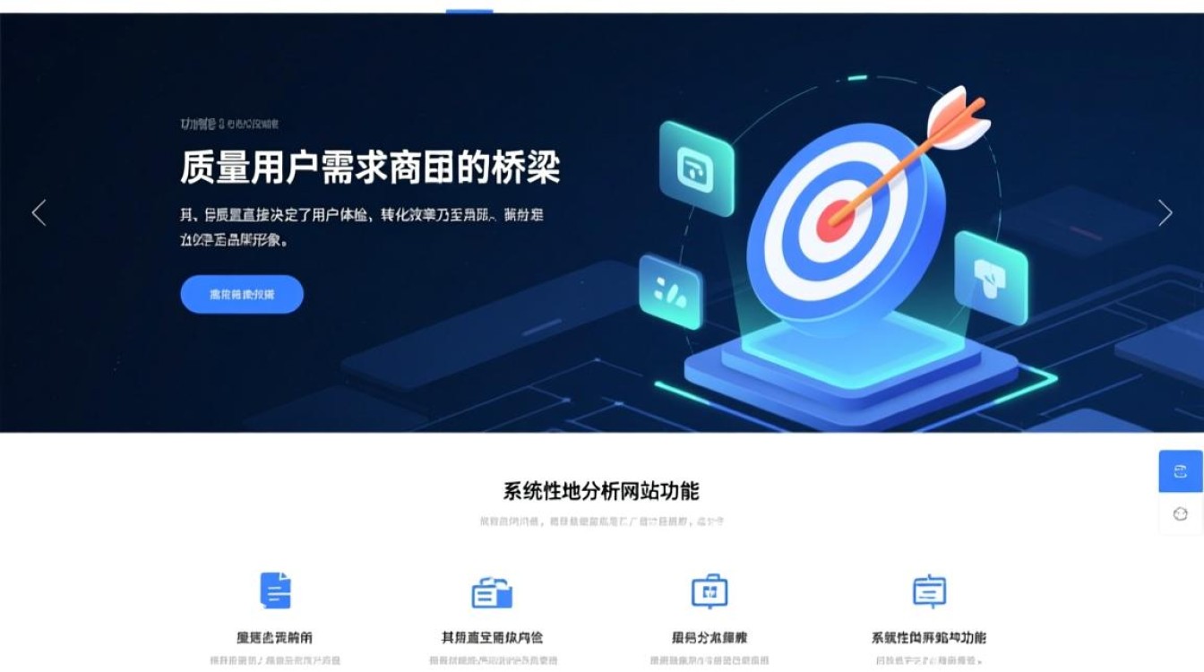 分析网站功能需要从哪些维度入手？