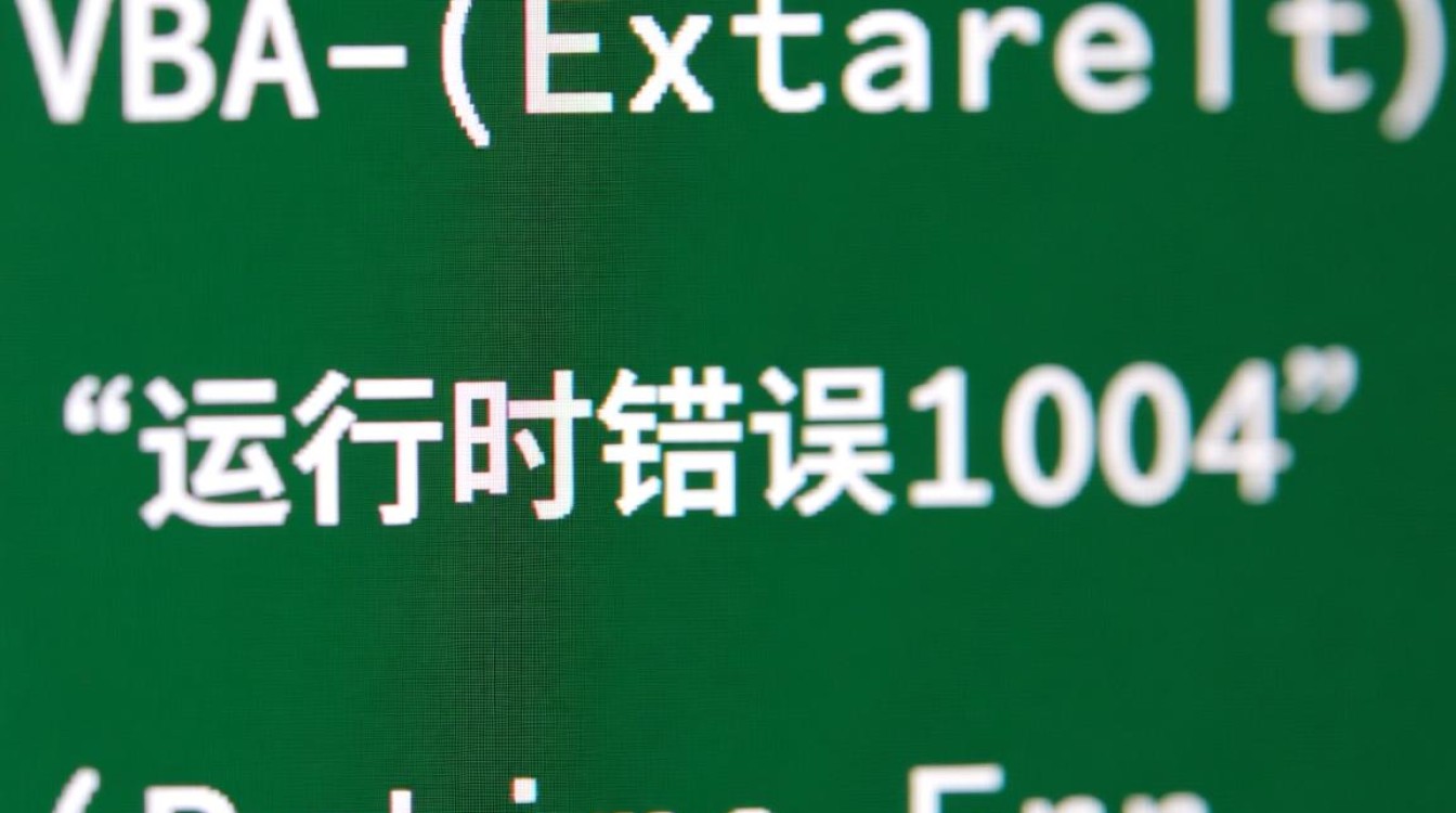 Excel运行时总报错1004，到底是什么原因该怎么解决？