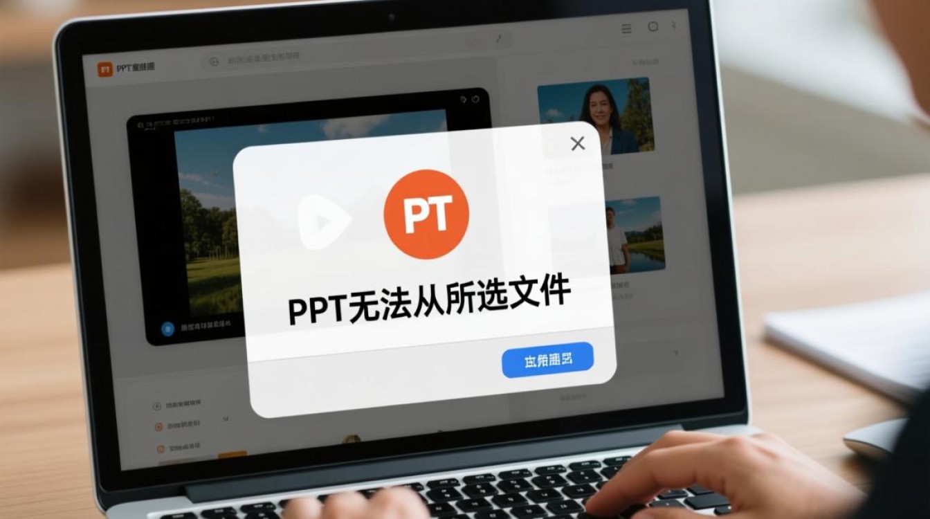 PPT提示无法从所选文件插入对象，该怎么解决？
