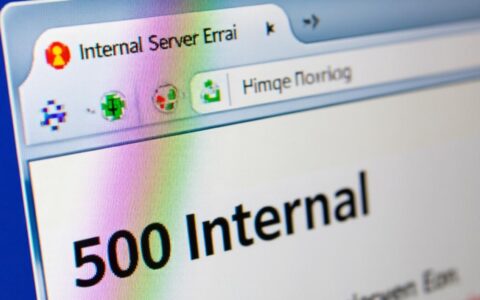 看到这个500报错页面截图，我该如何快速解决它？