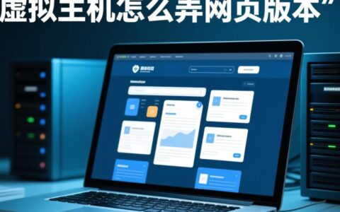 虚拟主机怎么弄网页？完整建站流程是怎样的？