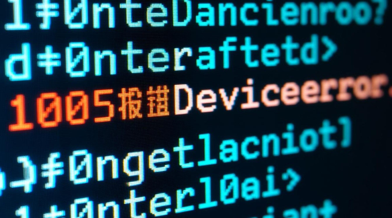遇到1005报错Device error该如何有效解决？